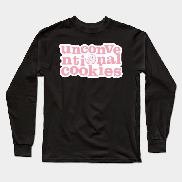 Unconventional Cookies Logo Long Sleeve T-Shirt by Unconventional Cookies